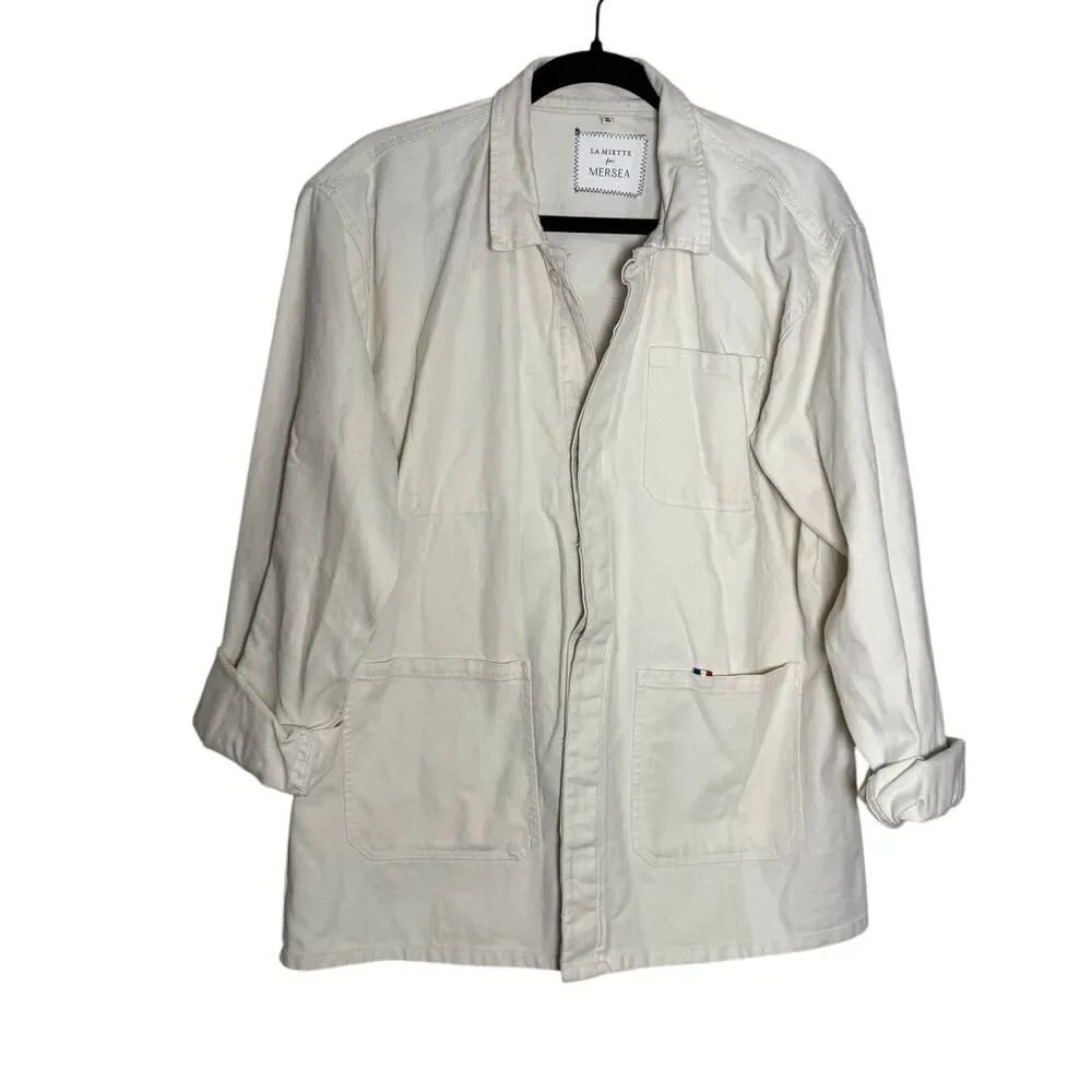 La Miette for Mersea French Work Jacket Women’s Sz. XL - Picture 3 of 7